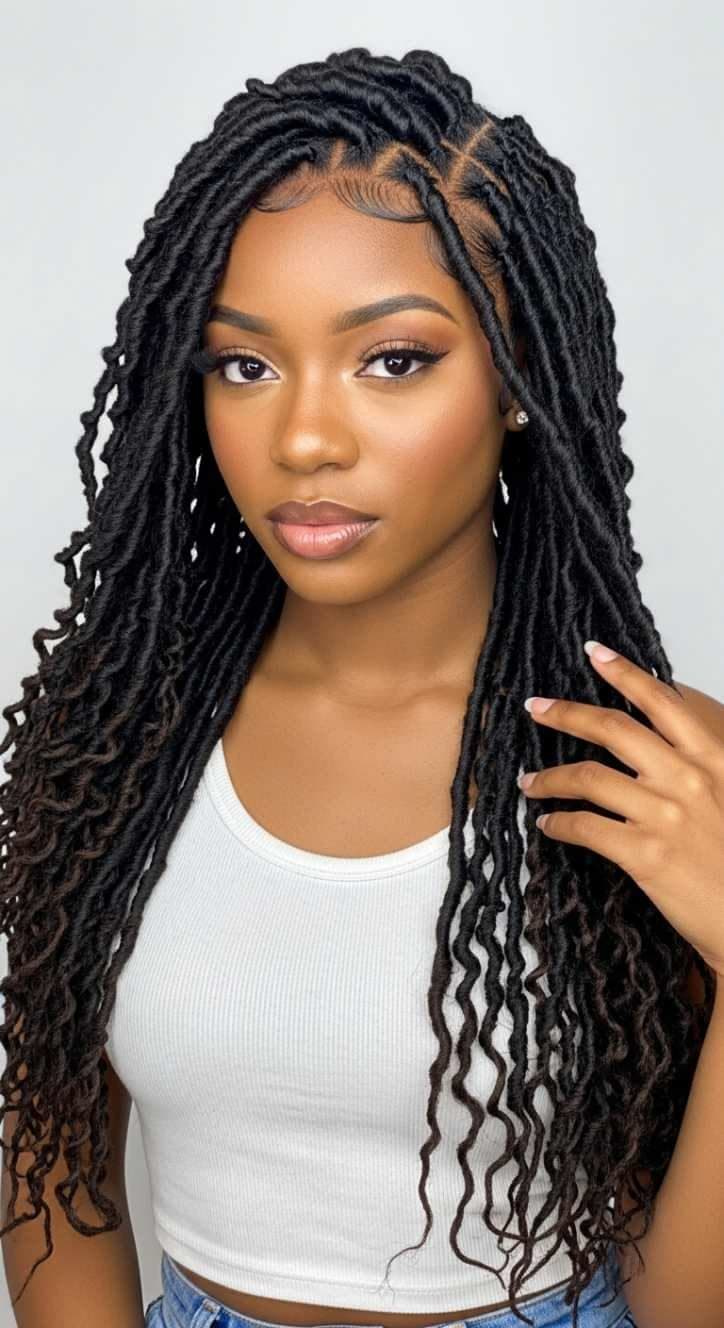 Dreadlocks & Faux Locs at Qasr Alshar Salon, Dubai