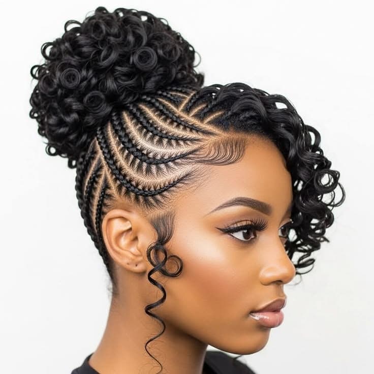 Stitch Braids at Qasr Alshar Salon, Dubai