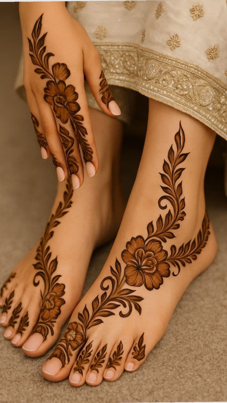 Henna at Qasr Alshar Salon Dubai
