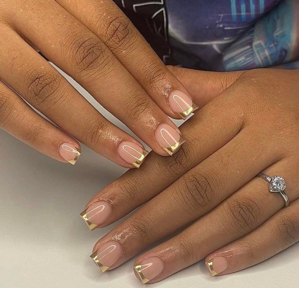 Manicure at Qasr Alshar Salon, Dubai