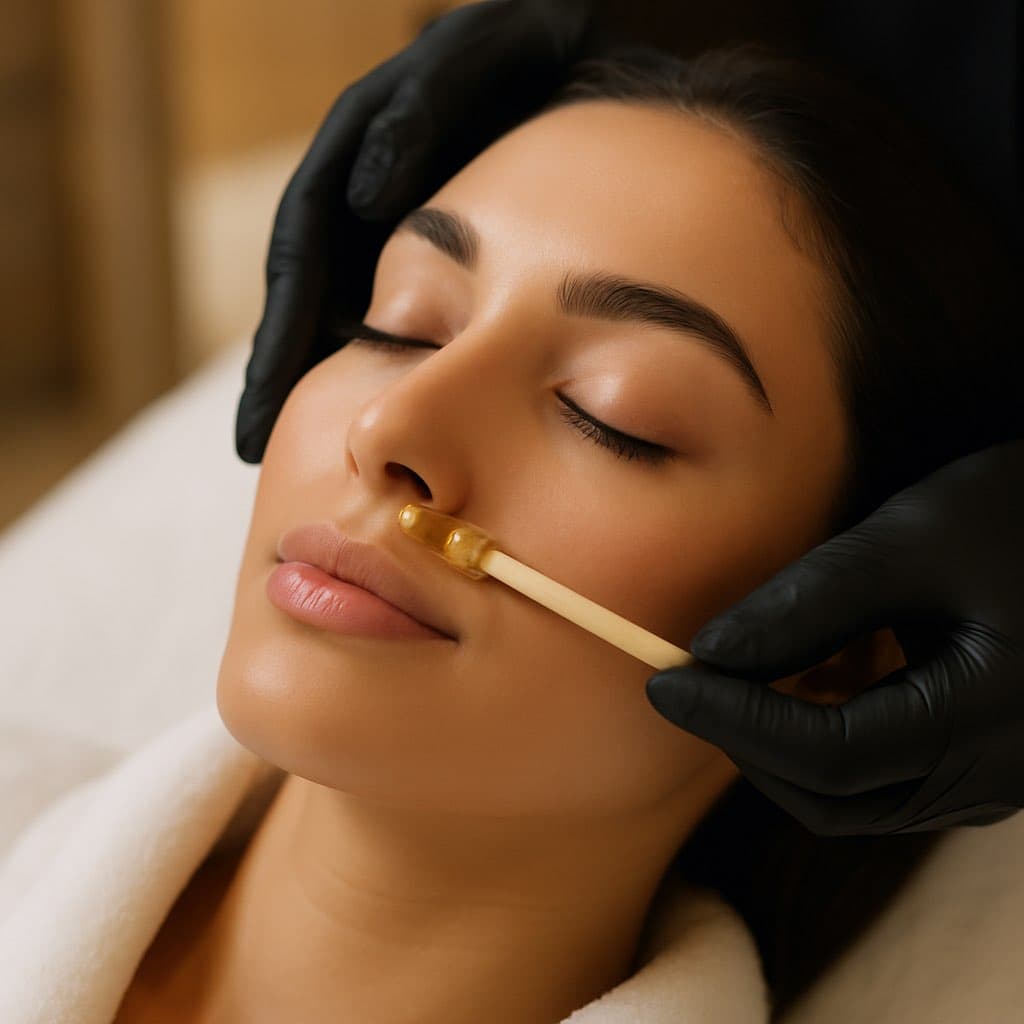 Facial Waxing at Qasr Alshar Salon, Dubai