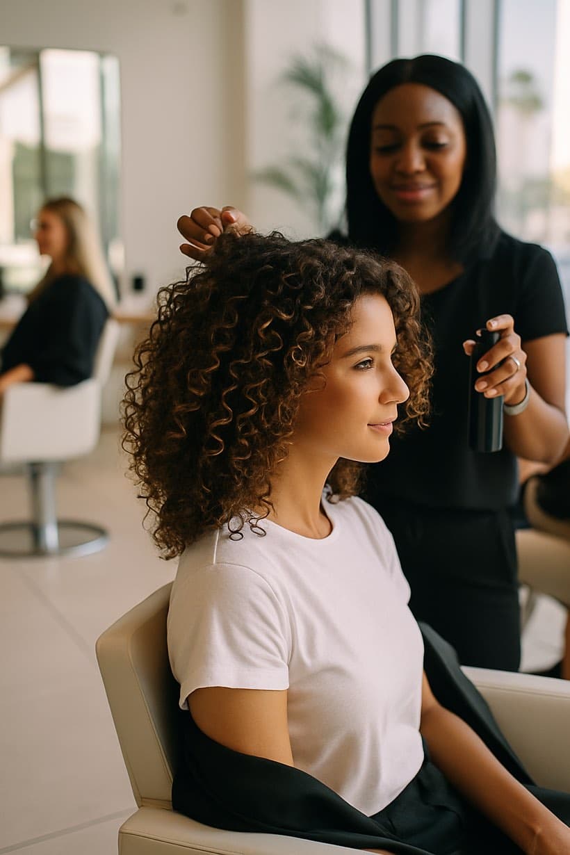 Smoothing Treatment at Qasr Alshar Salon, Dubai